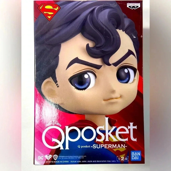 DC - Q Posket - Superman Figure -  BNIB - ♦️🦸‍♂️🌎☀️ - Picture 4 of 6